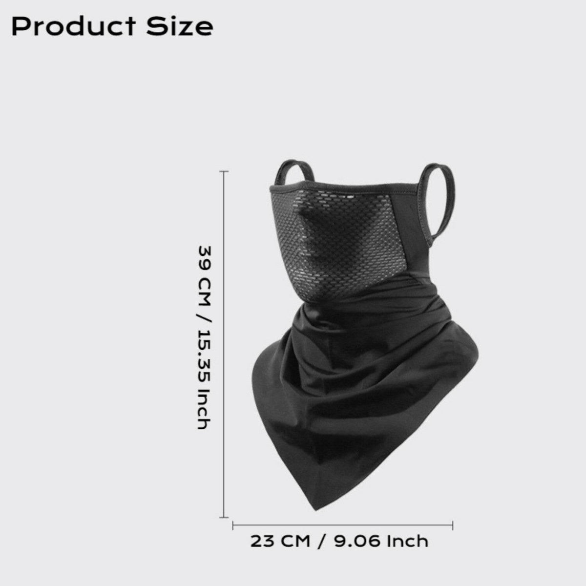 Summer Balaclava Face Mask for Men Women - Cooling Neck Gaiter Bandana Mask - Movagear