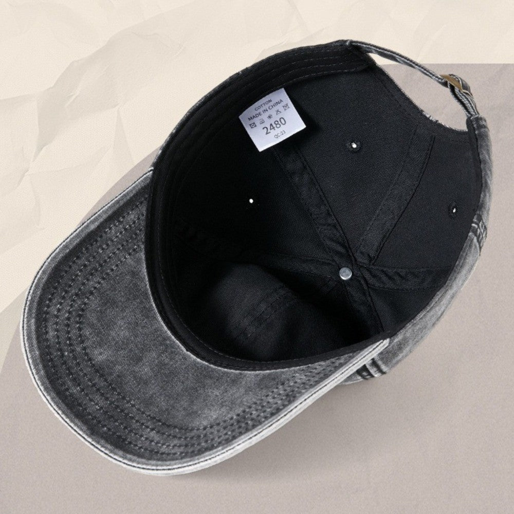 Baseball Cap for Spring Summer Fall - Cotton Sun Hat for Outdoor Fishing Mountaineering