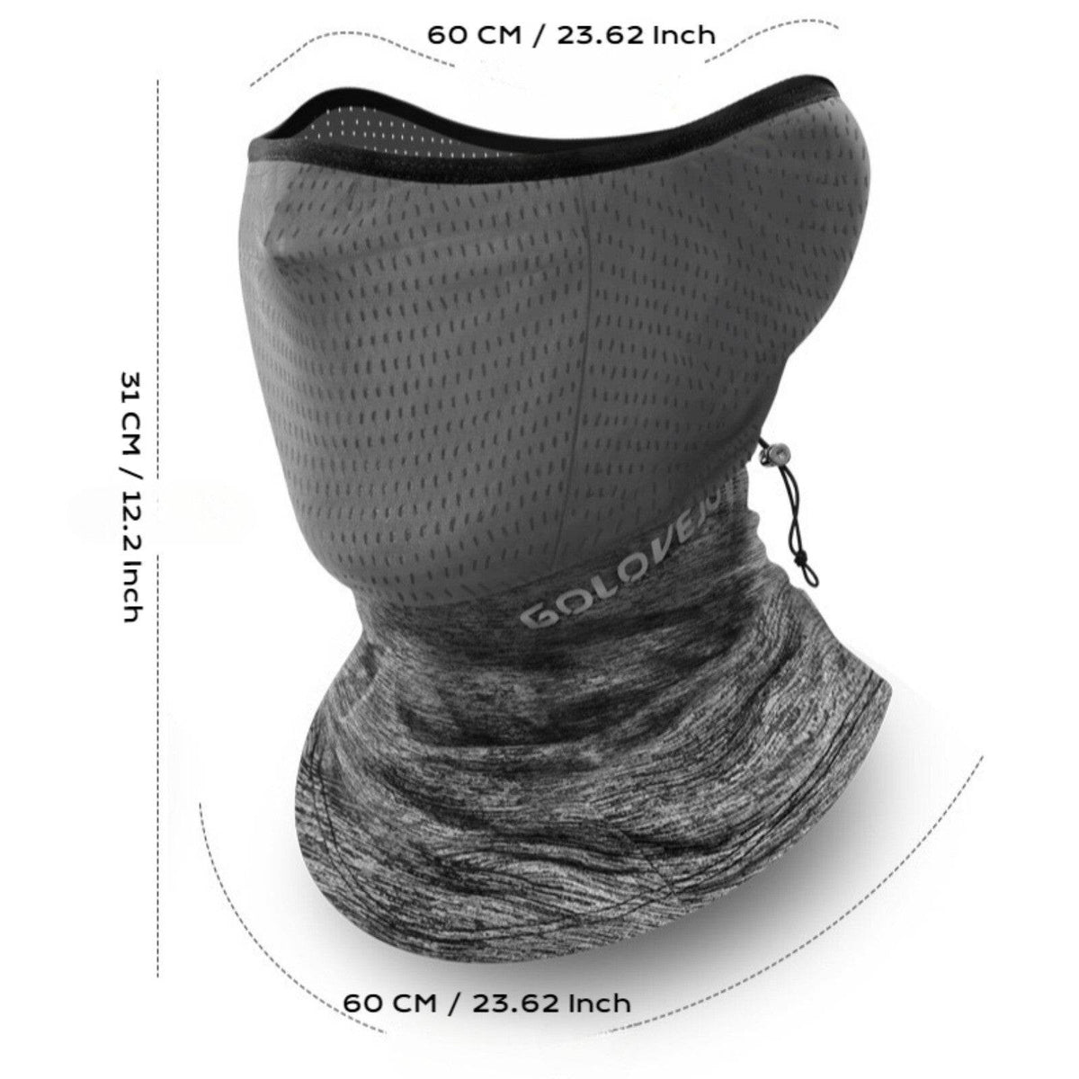 Neck Gaiter with Breathable Micropores - Movagear