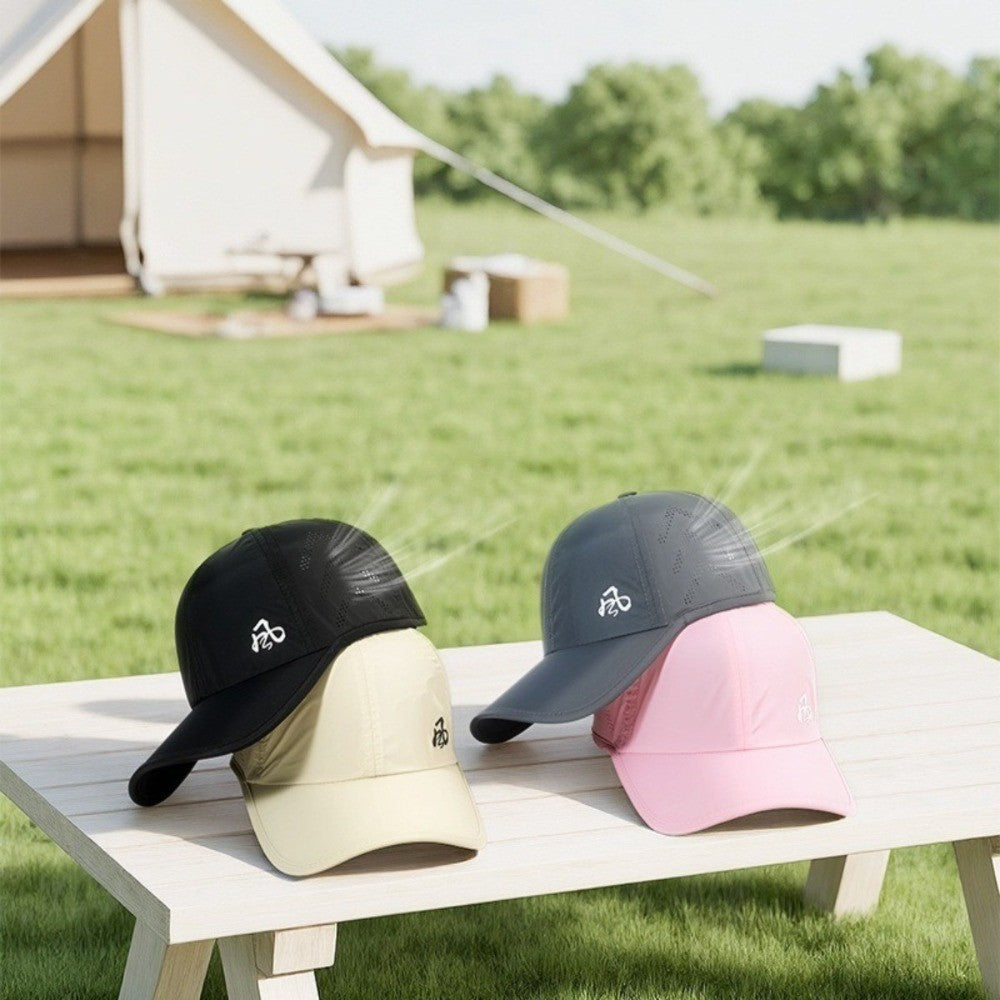 Summer Quick Drying Baseball Cap for Men Women - Sun Hat For Outdoor Camping