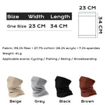 Winter Neck Gaiter Face Cover - Thermal Face Mask for Skiing Cycling