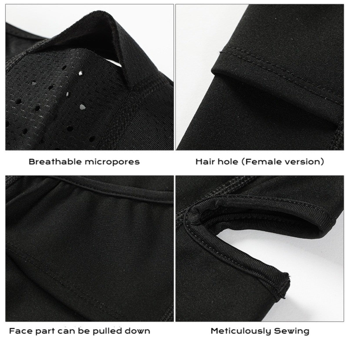 Ski Mask Balaclava for Men Women - Cold Weather Windproof Thermal Motorcycle