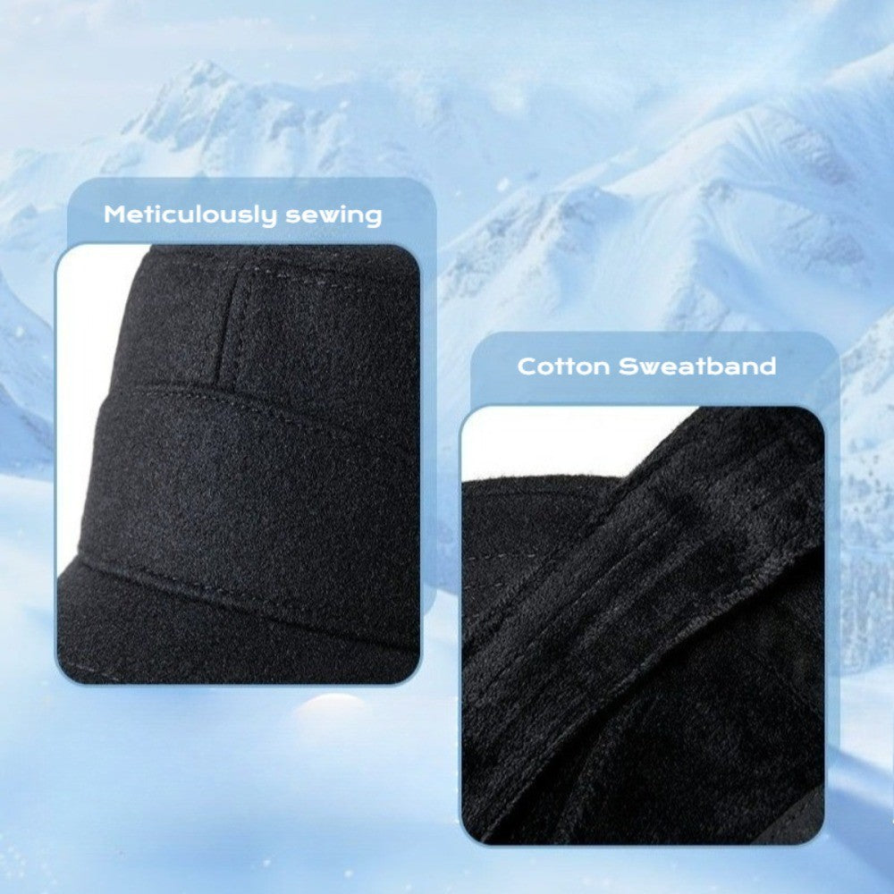 Winter Wool Blend Fabric Hat for Men