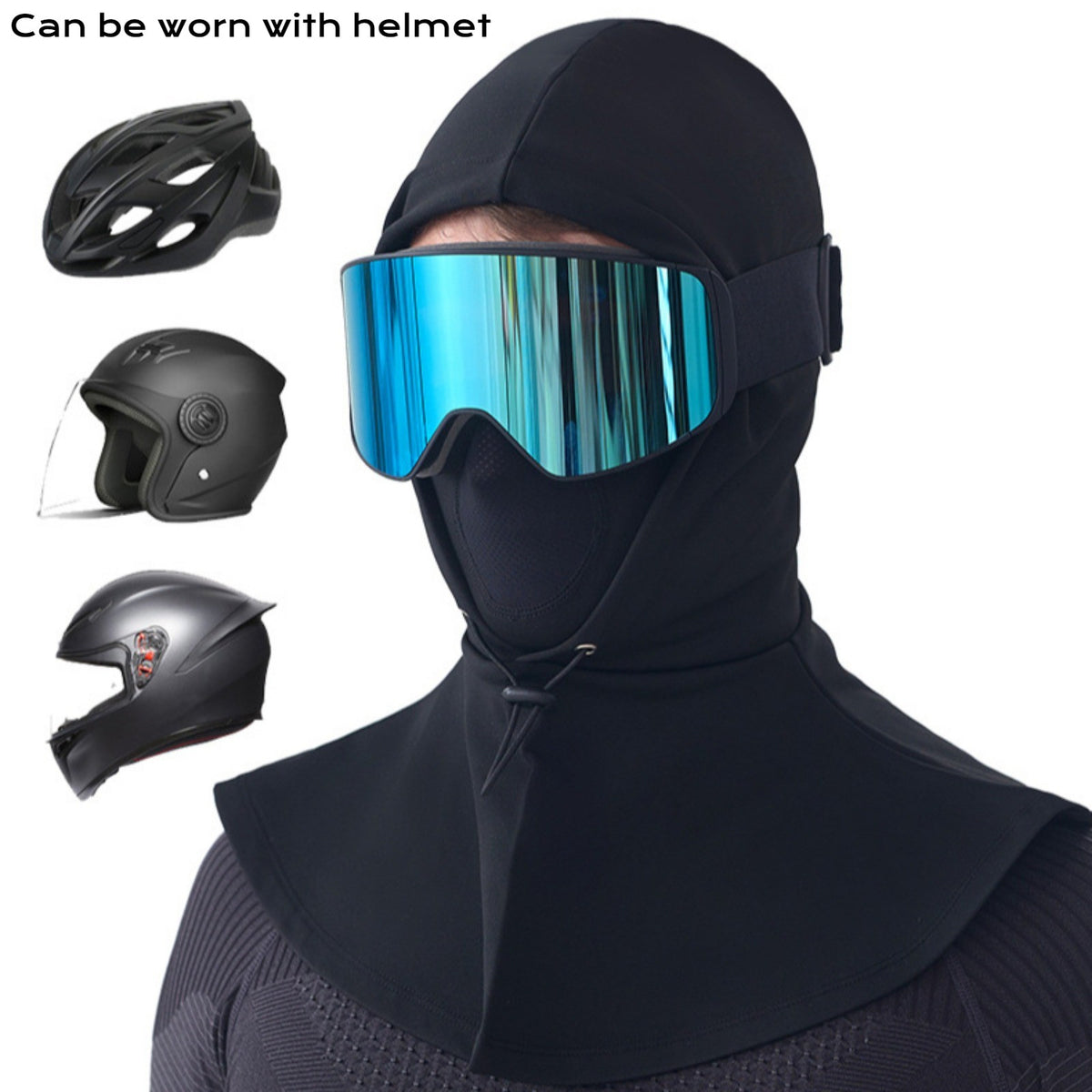Winter Balaclava Ski Mask - Windproof Thermal Mask for Cycling