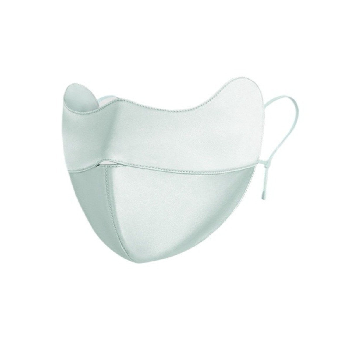 Women's Summer Silk Sun Protection Mask, Breathable UV Protection Silk