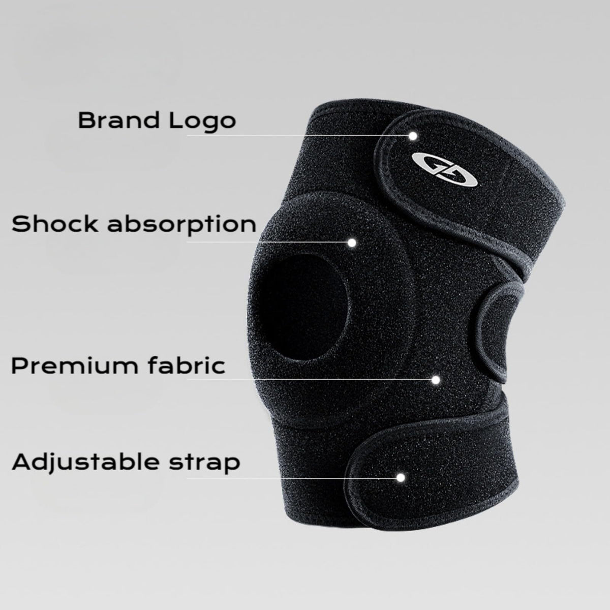 Knee Pads for Men Women - Knee Brace for Running Cycling Volleyball Workout