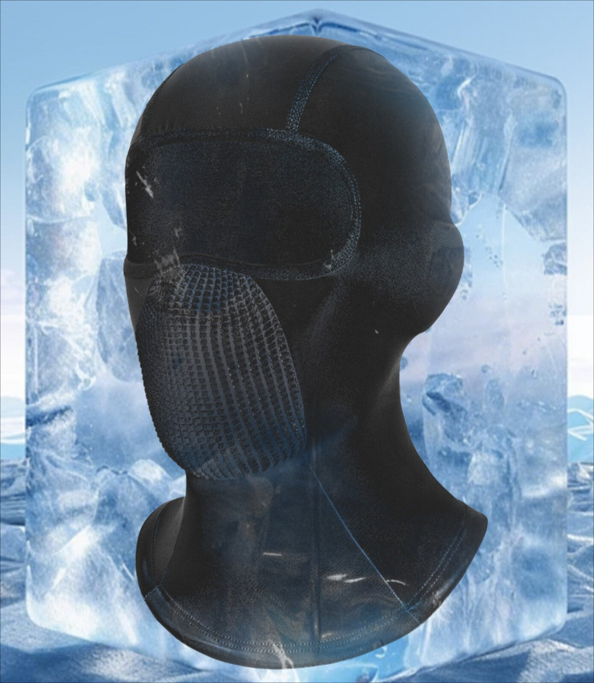 Balaclava Ski Mask, Sun Protection Face Mask Cover Cooling Helmet Liner