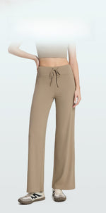 Spring Fall Wide Leg Sports Pants for Women - Running Yoga Pants - CK3677
