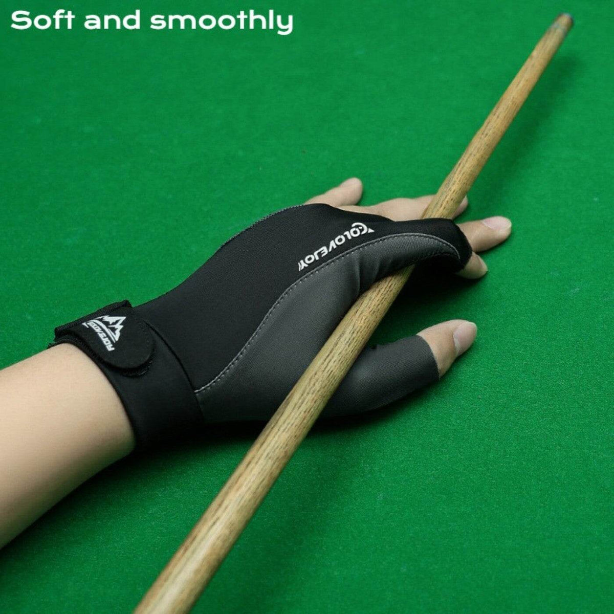 Billiards Glove - 3 Finger Pool Glove - Movagear