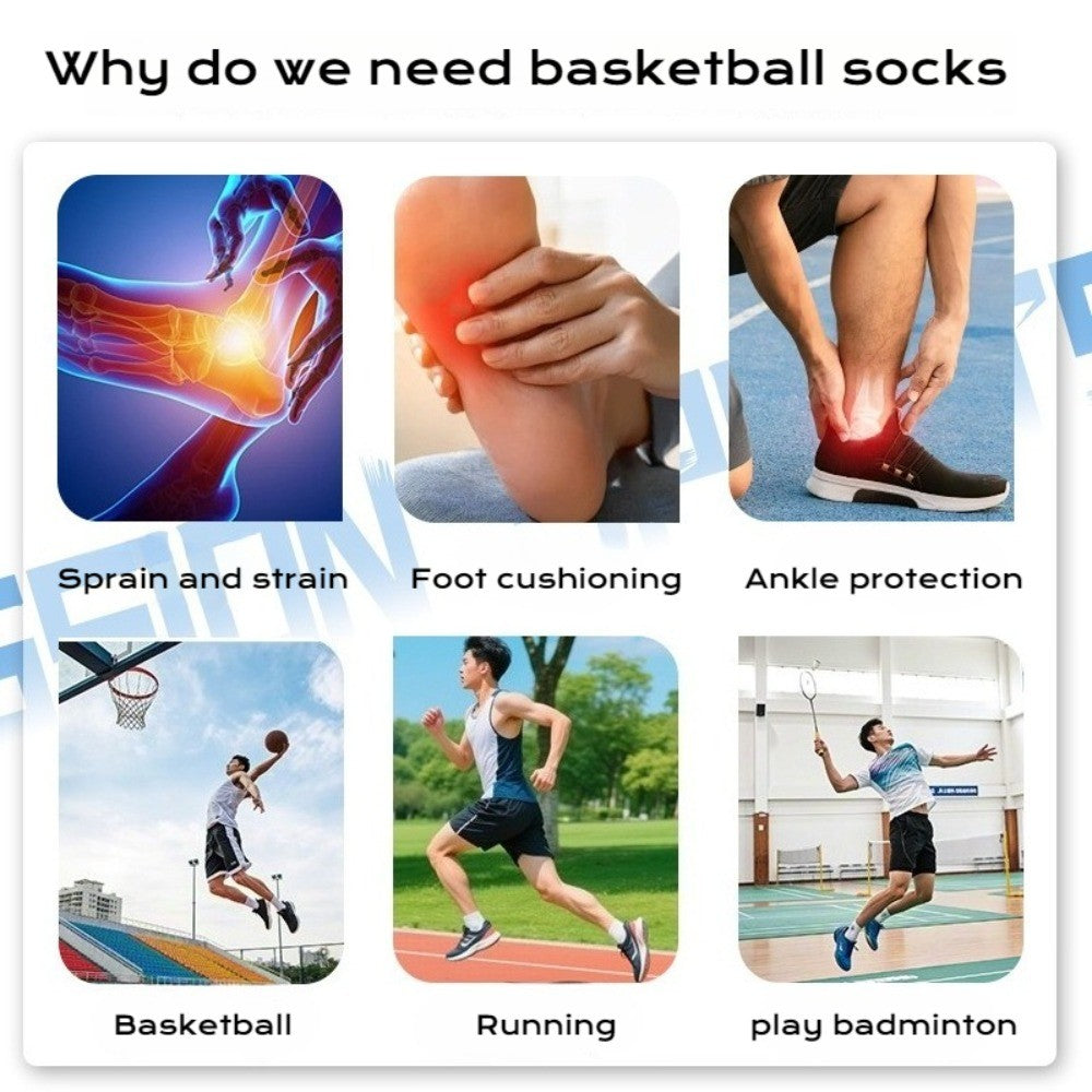 Professional Running Basketball Socks