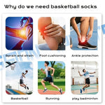 Professional Running Basketball Socks