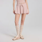 High Waist Abdominal Sports Short Skirt, Quick Drying Running Short DQ5942