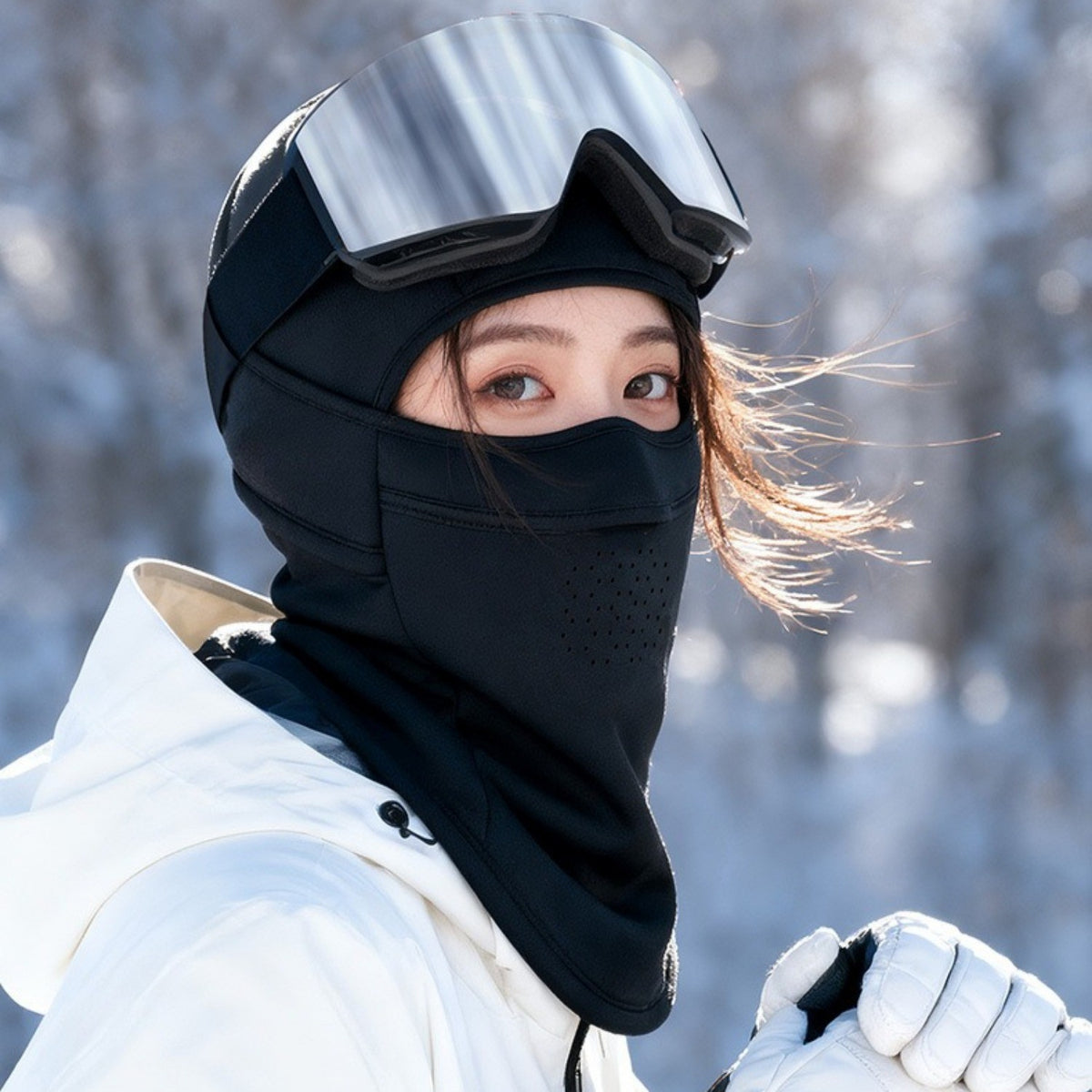 Ski Mask - Winter Balaclava Thermal Face Cover for Snowboarding