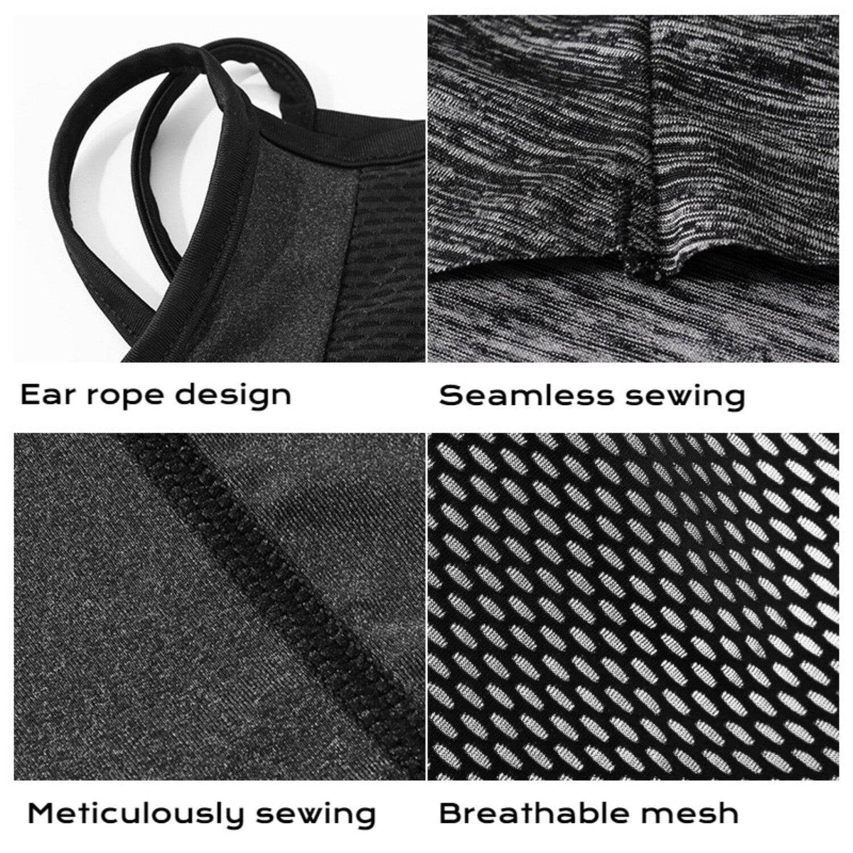 Summer Balaclava Face Mask for Men Women - Cooling Neck Gaiter Bandana Mask - Movagear