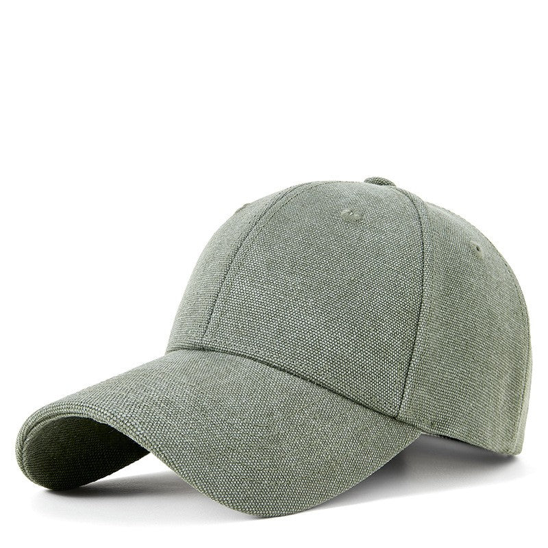 Spring Summer Cotton Baseball Cap - Windproof and Warm Baseball Cap - Sun Hat