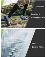 Sports Compression Socks for Outdoor Running - Calf Compression Workout Socks