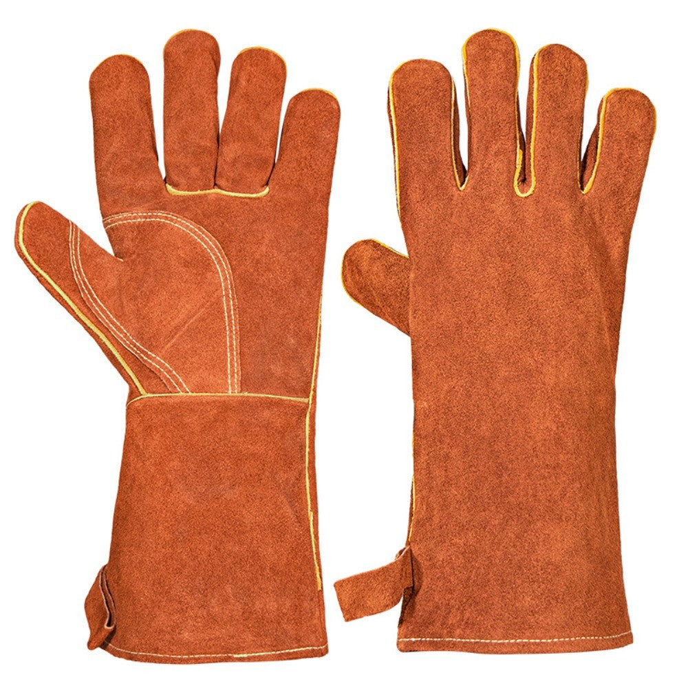 Barbecue Gloves, Heat-resistant and 500 Degree Industrial Oven Baking