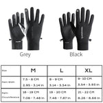Men Thermal Windproof Waterproof Winter Cycling Gloves Touch Screen Warm Mittens - Movagear