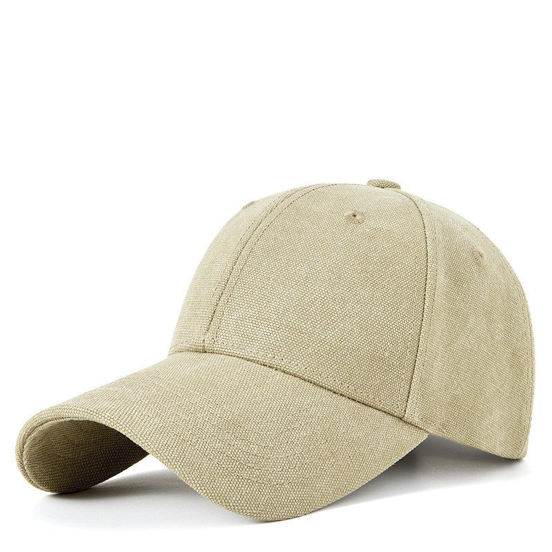 Spring Summer Cotton Baseball Cap - Windproof and Warm Baseball Cap - Sun Hat