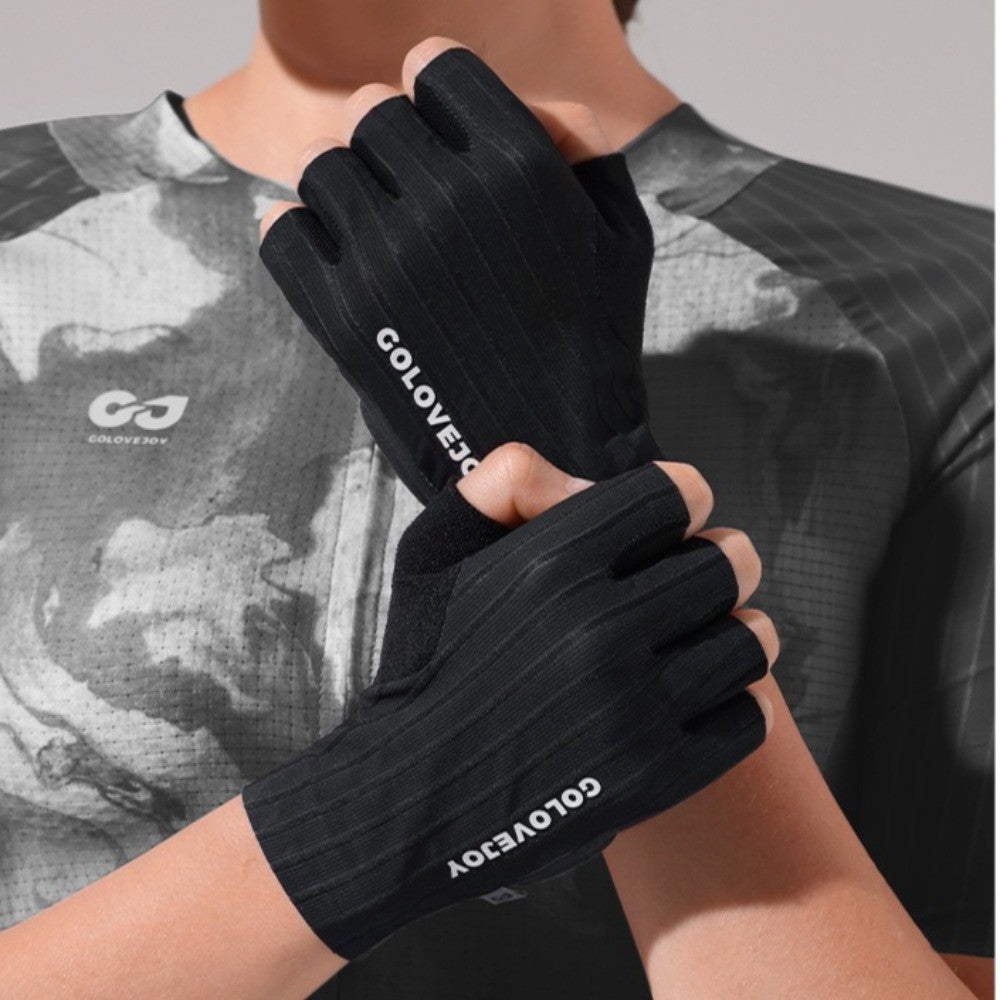 Cycling Gloves for Men Women - Mountain Bikes, Half Finger Breathable Gloves