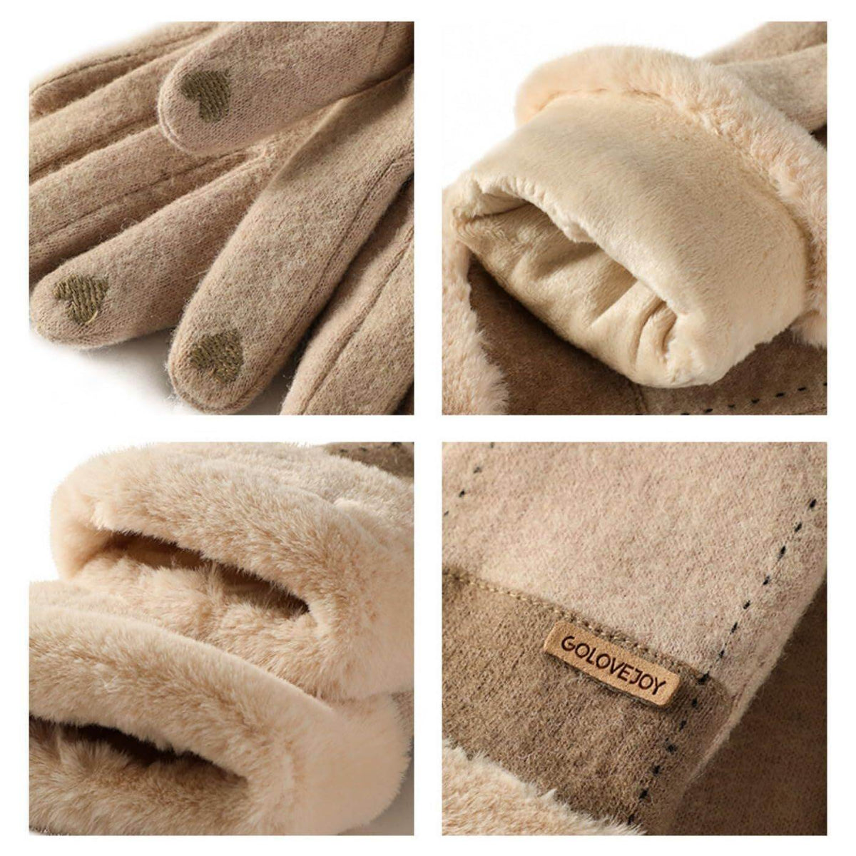 Wool Blend fabric Glove for Women - Movagear