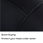 3mm / 5mm Neoprene Wetsuit Scuba Diving Hood for Unisex - Breathable Diving Cap