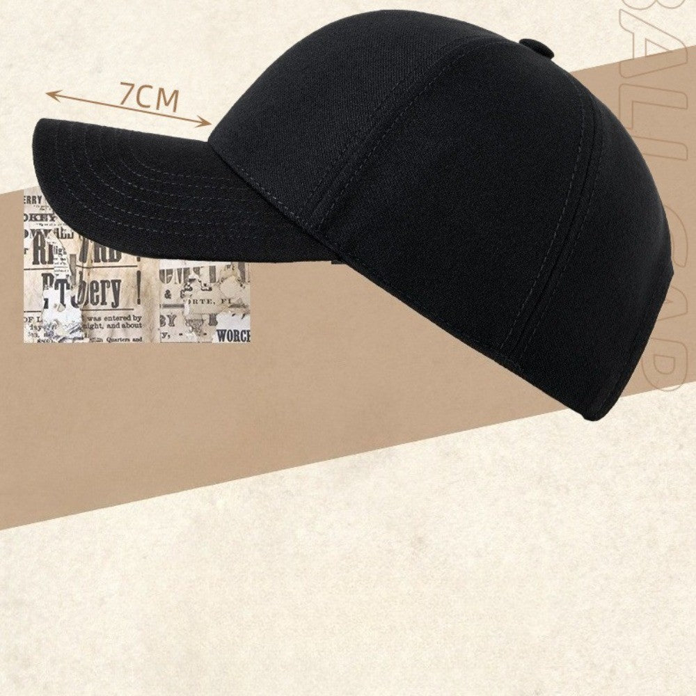 Spring Autumn Baseball Cap for Men Women - Warm Windproof Sun Hat for Cycling