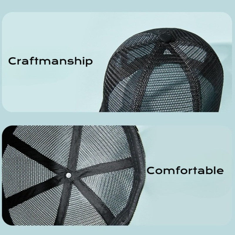 Summer Baseball Cap for Men Women - Breathable Sun Hat Baseball Cap