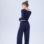 Thermal Yoga Clothes Built-in Bra - Running Sports Bra for Winter Fall CX5589