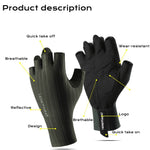 Cycling Gloves Bike Gloves for Men Women, Breathable Half Finger Bicycle Gloves - Movagear