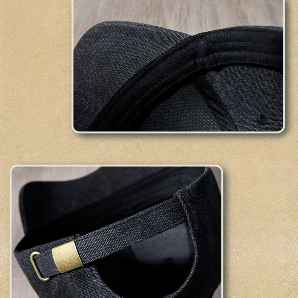 Spring Summer Cotton Baseball Cap - Windproof and Warm Baseball Cap - Sun Hat
