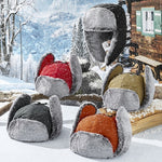 Winter Trapper Hat for Men Women - Thermal Aviator Trapper Hat