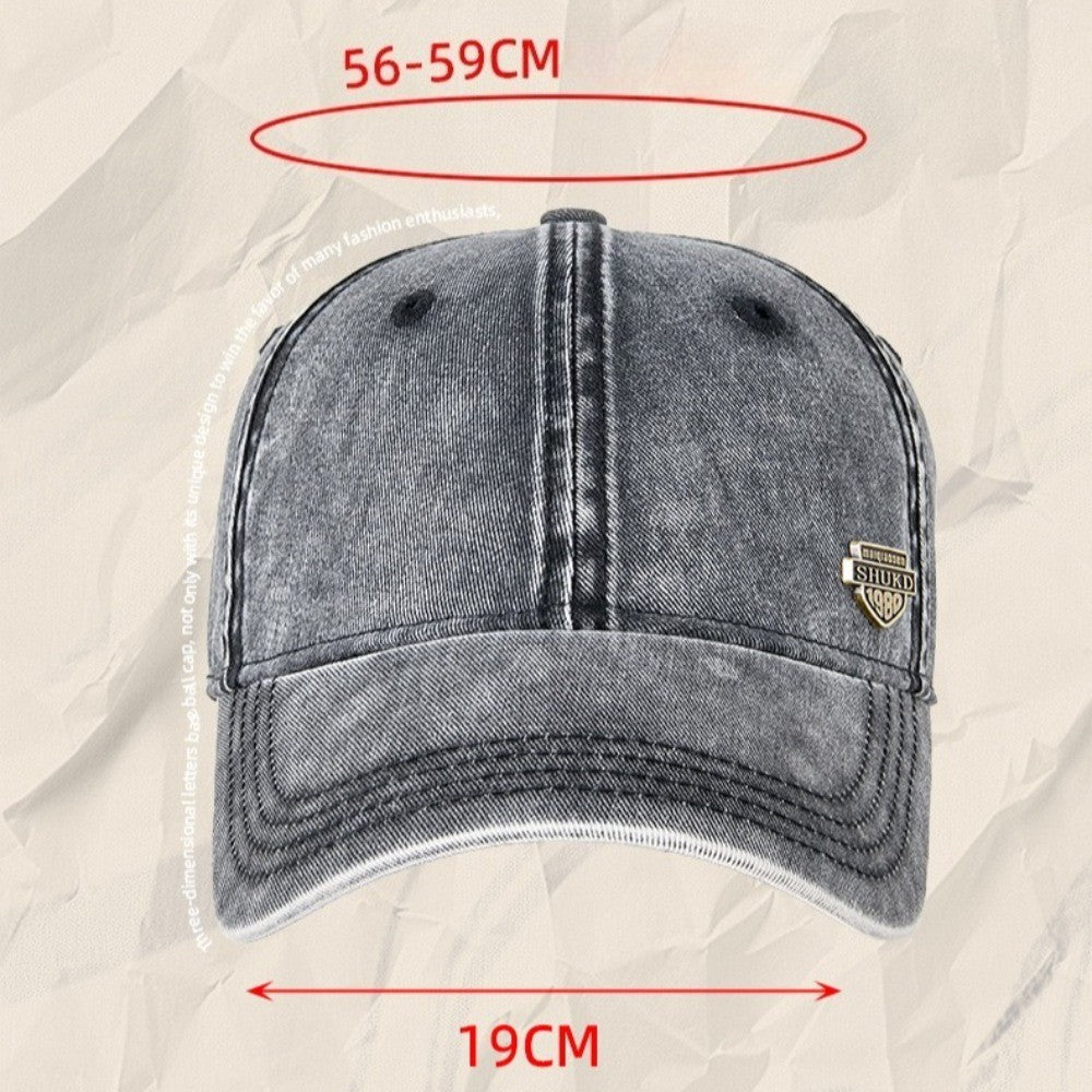 Baseball Cap for Spring Summer Fall - Cotton Sun Hat for Outdoor Fishing Mountaineering