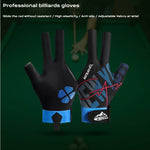 Billiards Glove - 3 Finger Pool Glove - Movagear
