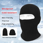 Knit Balaclava - With Both Wearing Method - Movagear