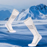 Ski Socks Thermal Warm - Winter Thick Knee High Snowboarding Socks For Unisex