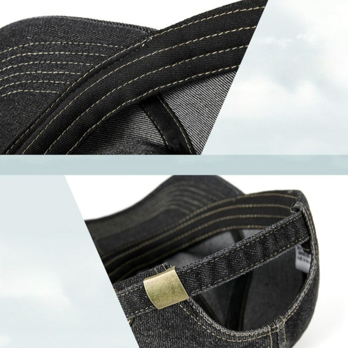 Spring Sun Hat for Men Women - Cotton Baseball Cap UV Protection Hat For Outdoor