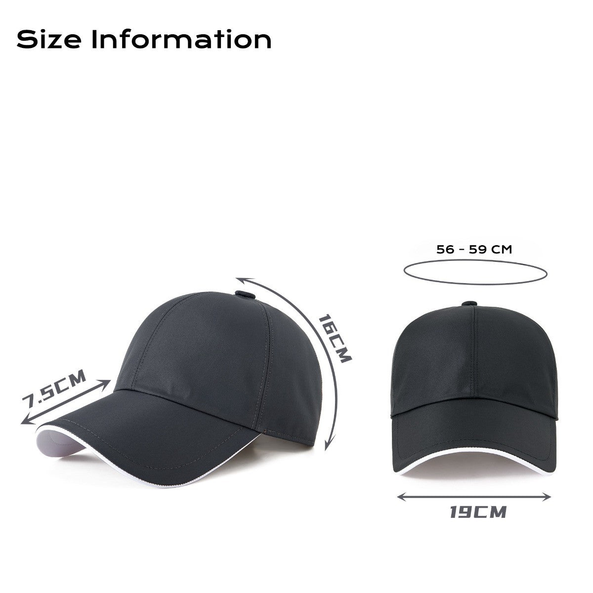 Spring Summer Fall Baseball Cap for Men Women - Sun Protection Hat Cap for Outdoor