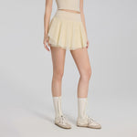 Elastic High Waist Slimming Tennis Skirt With Pocket Yoga Skirt for Women DQ5940