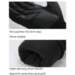Winter Gloves for Men Women - Windproof Water Repellent Glove for Cycling Skiing