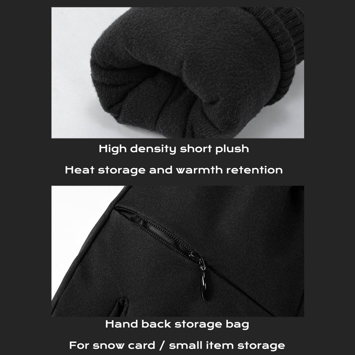 Water Repellent Ski Gloves - Movagear