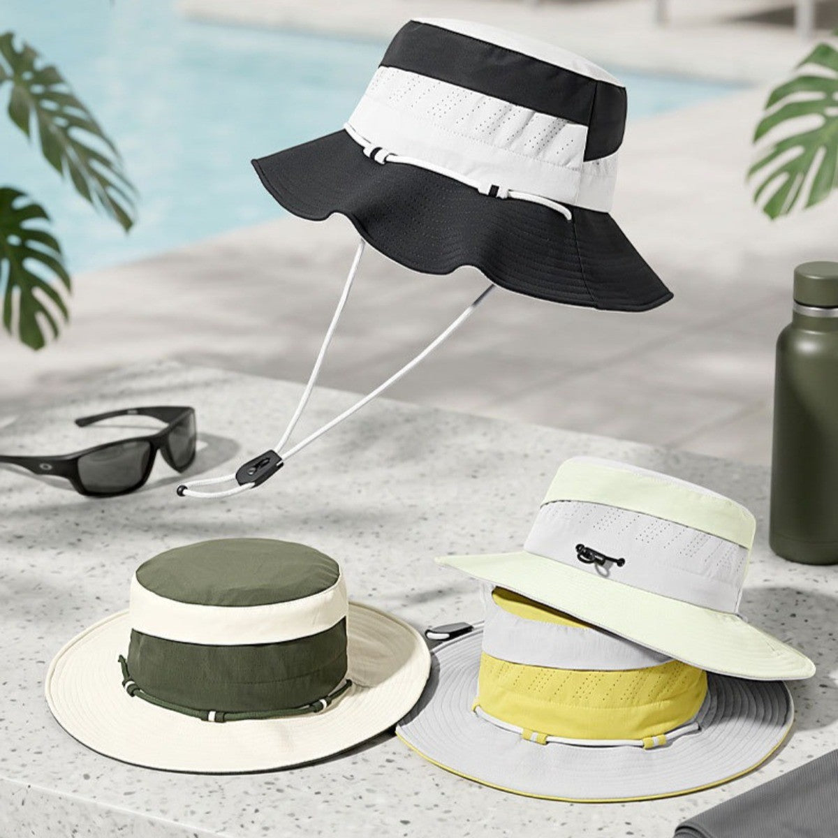 Quick Drying Sun Protection Bucket Hat for Women - Summer Outdoor Hiking Hat