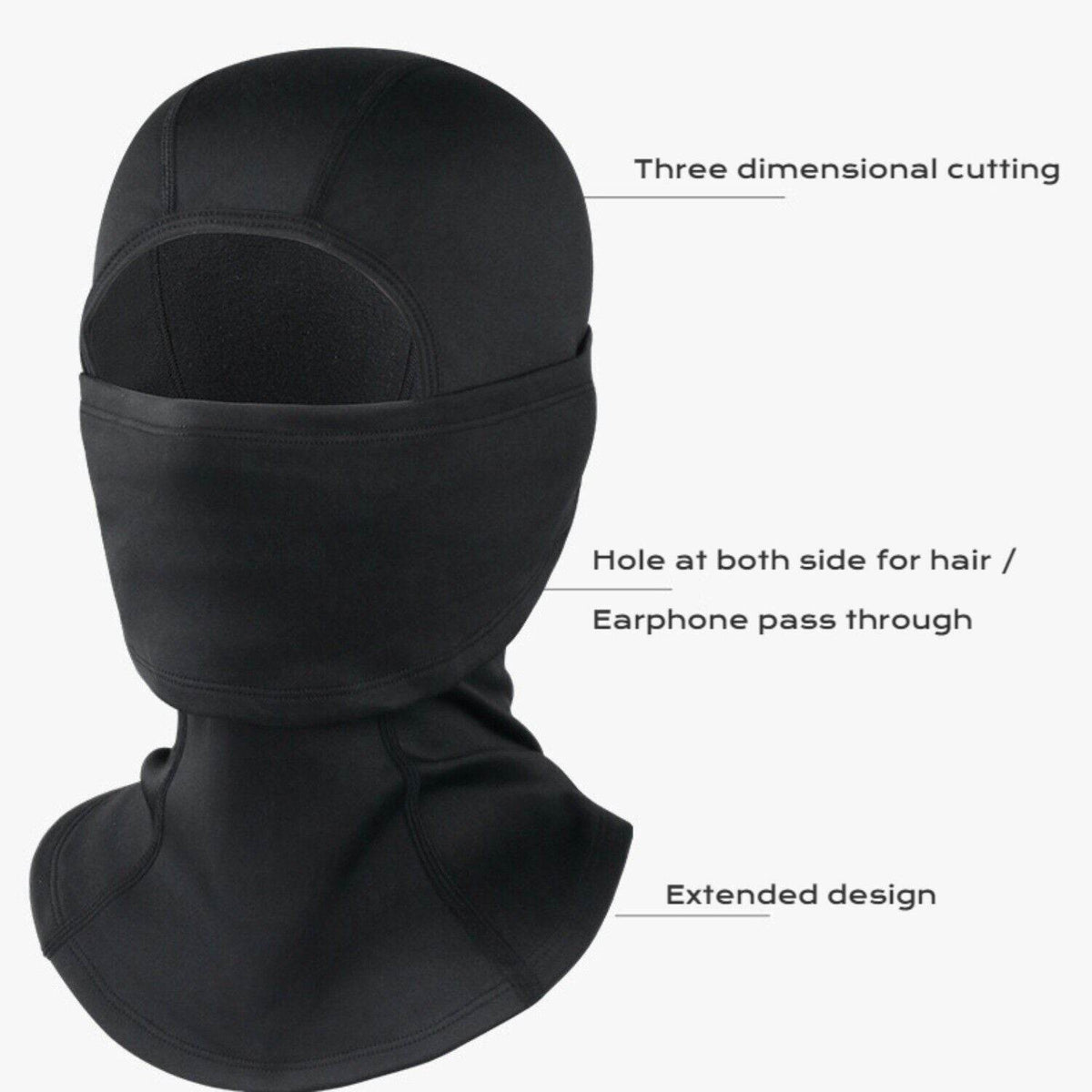 Ski Mask Balaclava - Pull Down Design - Movagear