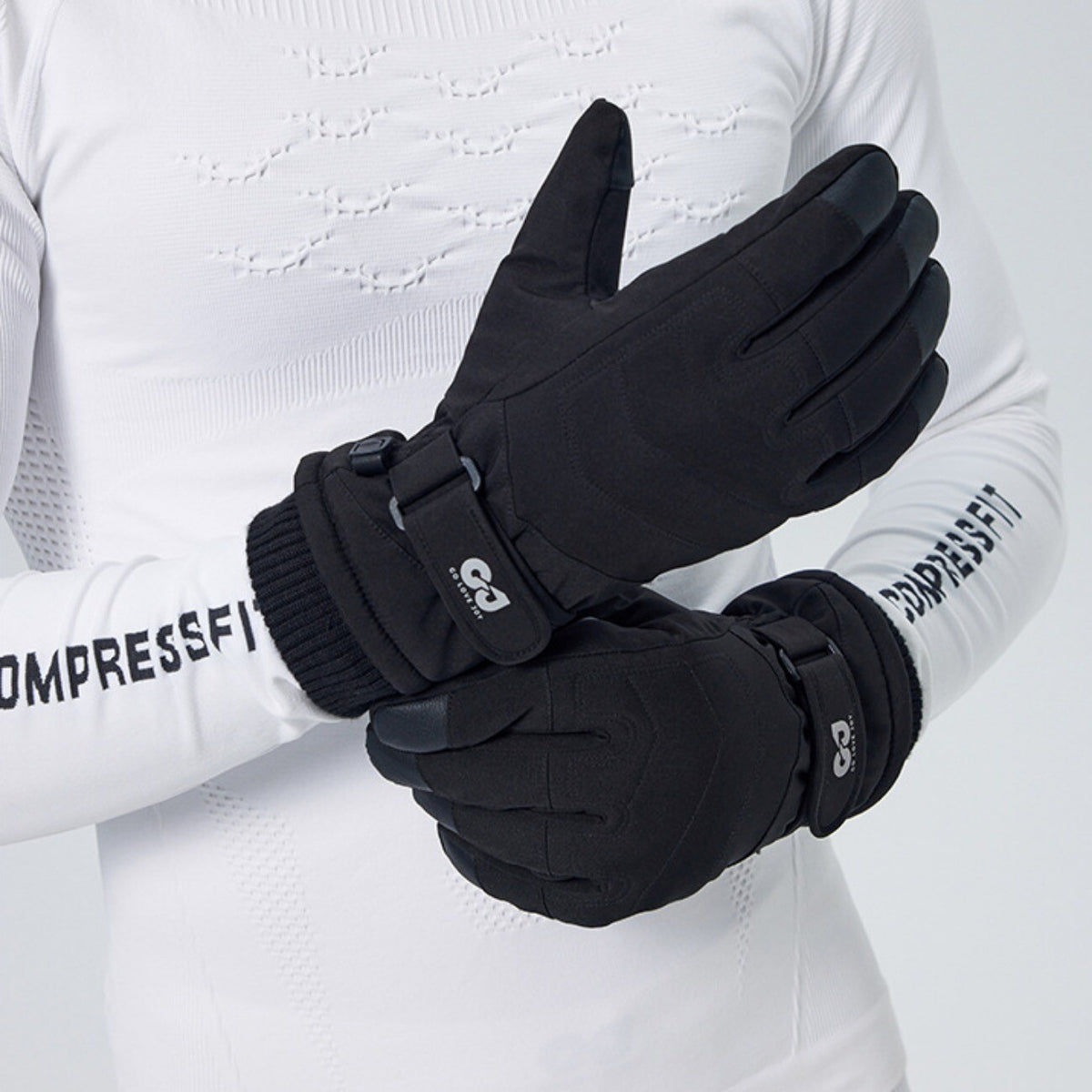 Winter Gloves for Men Women - Windproof Water Repellent Glove for Cycling Skiing