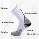 5 Pack Cycling Socks for Men - Sports Socks Sweat Absorption - Running Socks