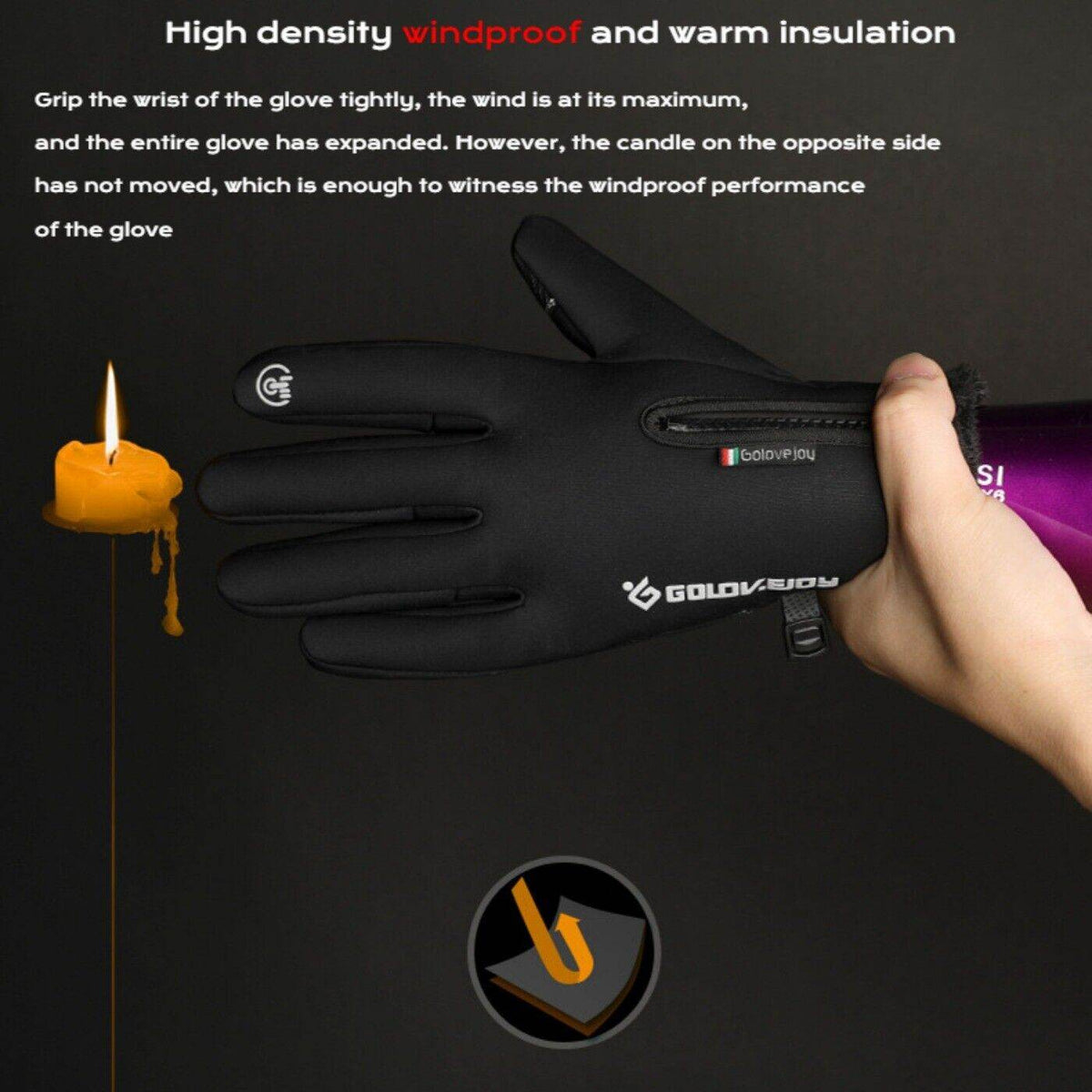 Water Repellent Cycling Gloves - Movagear