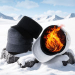 Winter Wool Blend Fabric Hat for Men