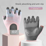 Fitness Gloves - Outdoor Cycling Gloves, Shock-absorption Yoga Gloves for Women