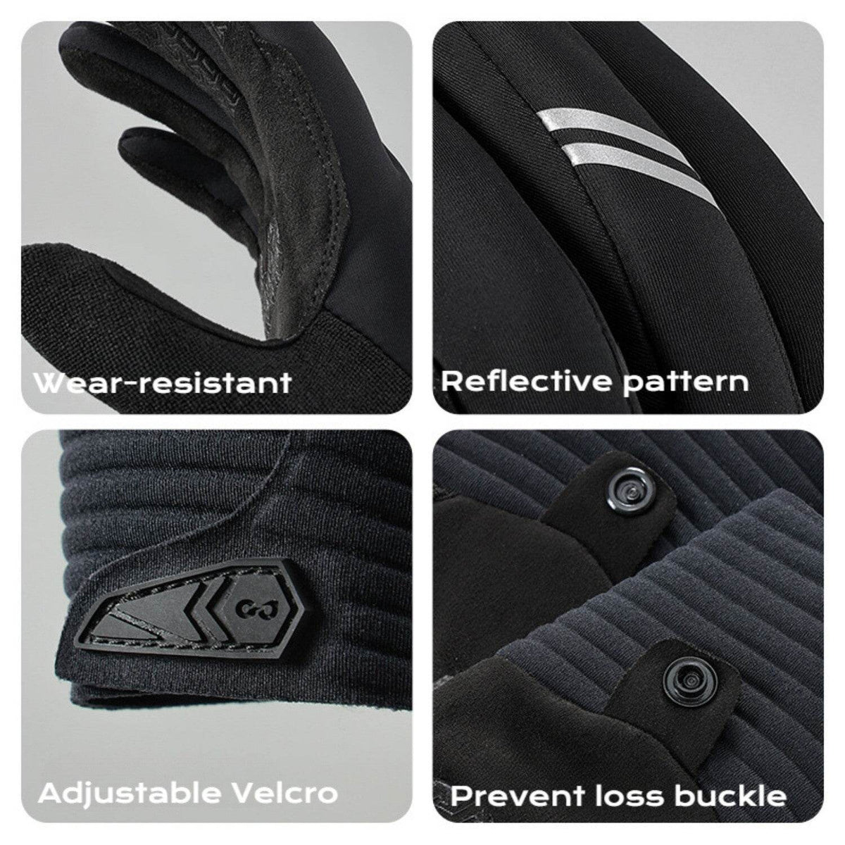 Water Repellent Cycling Gloves - Movagear
