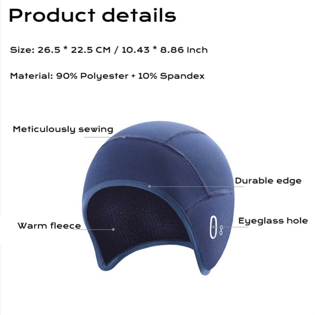 Skull Cap Helmet Liner - Movagear